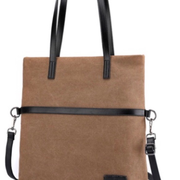 Canvas zipper Closure Stand Up Bag - Picture 2 of 8